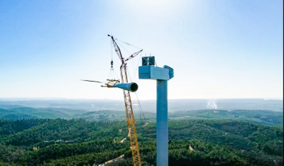 We just finished the installation works of the two most powerful onshore wind turbines 0